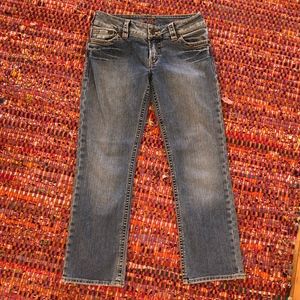 SILVER Santorini jeans/low rise/NICE/28 (inseam 25.5)